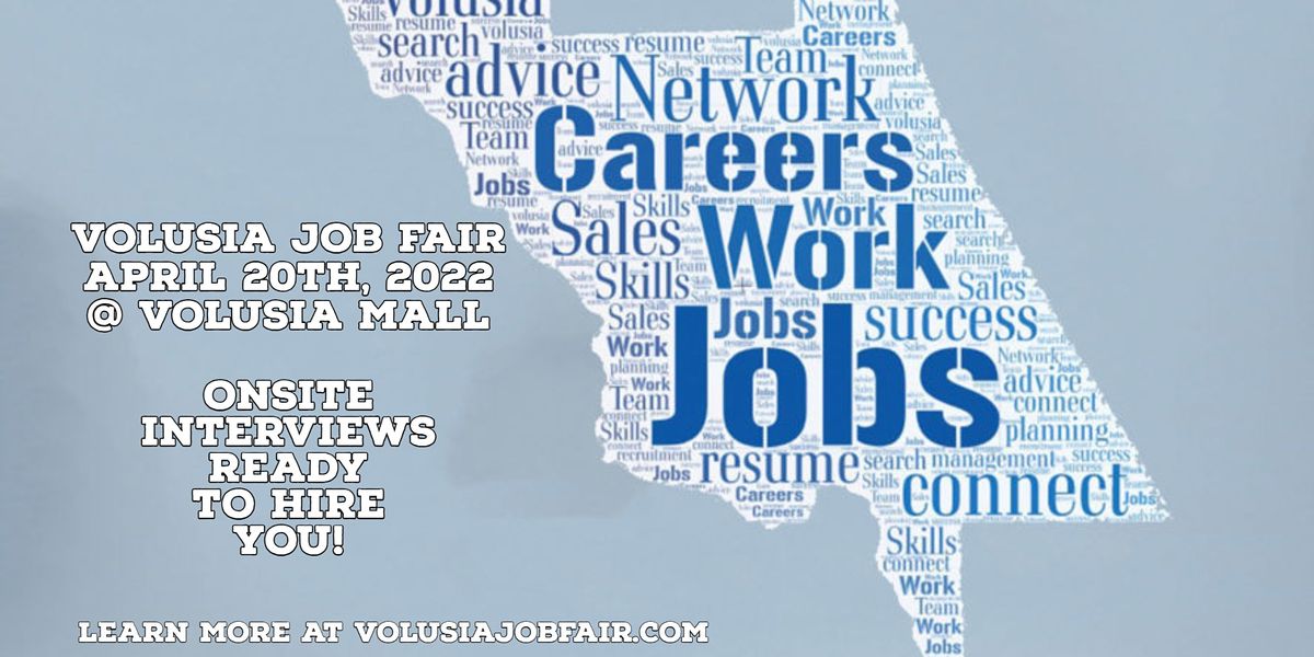 Volusia Job Fair |April 20th, 2022