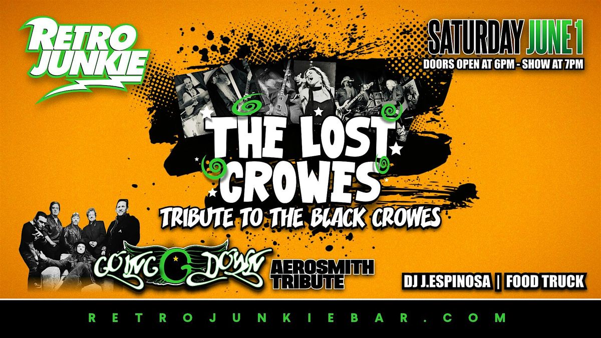 THE LOST CROWES (The Black Crowes Tribute) + GOING DOWN (Aerosmith Tribute)