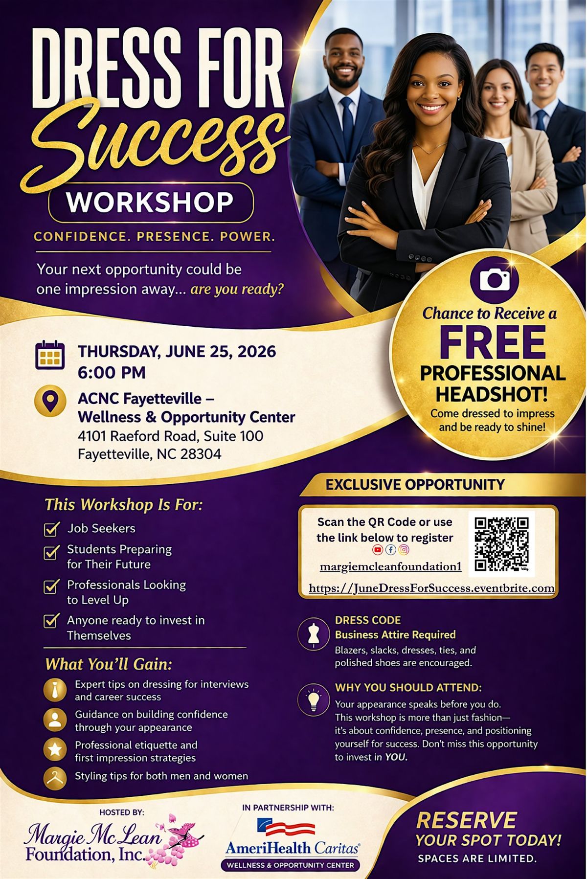 Dress For Success Workshop