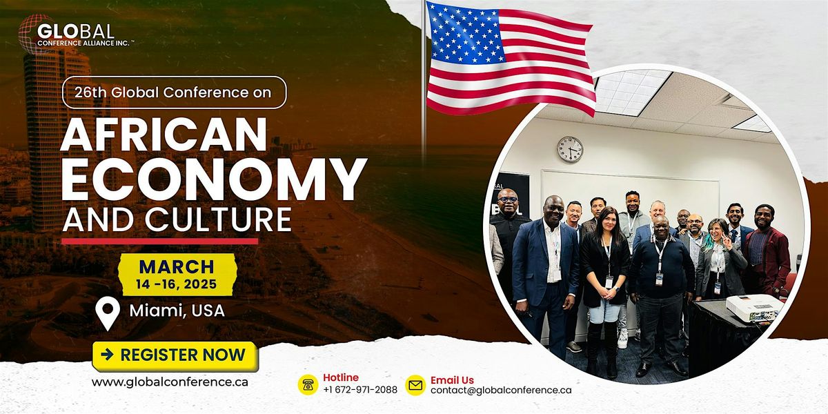 26th Global Conference on African Economy and Culture (GCAEC)