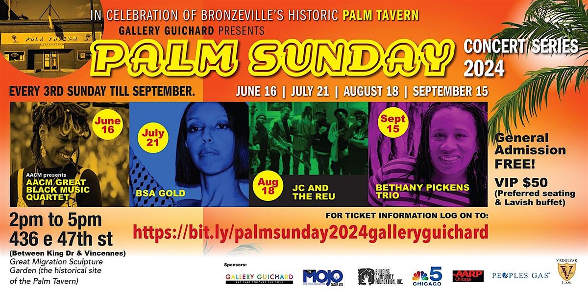 Palm Sunday 2024 @ Gallery Guichard Great Migration Sculpture Garden