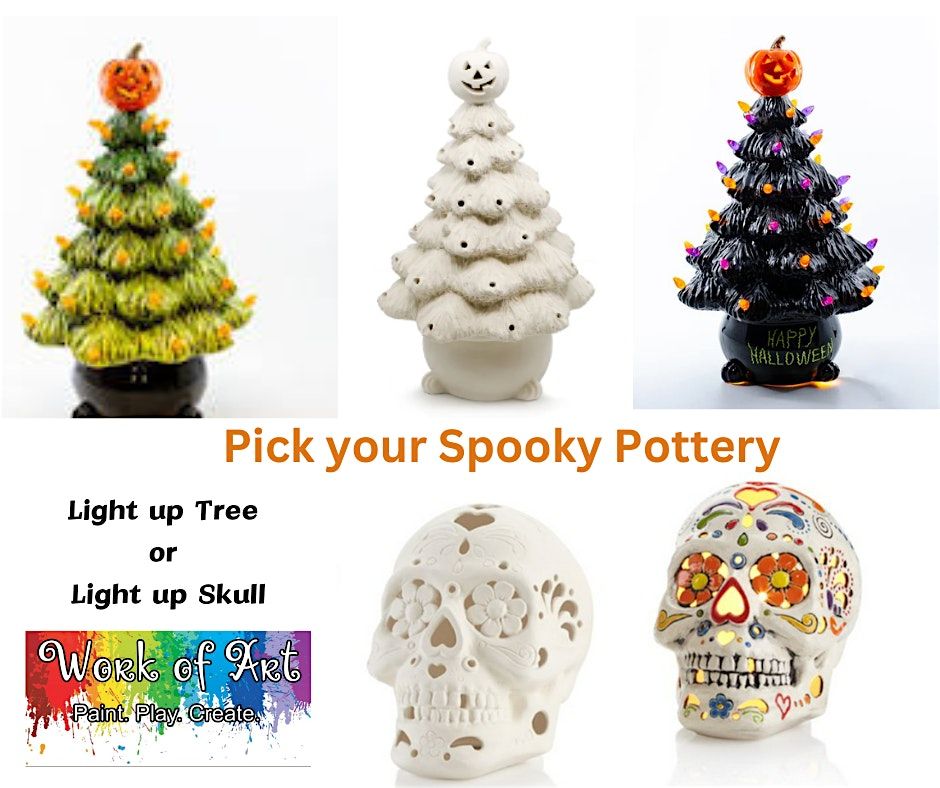 PYOP Halloween Light-Up Tree or Sugar Skull