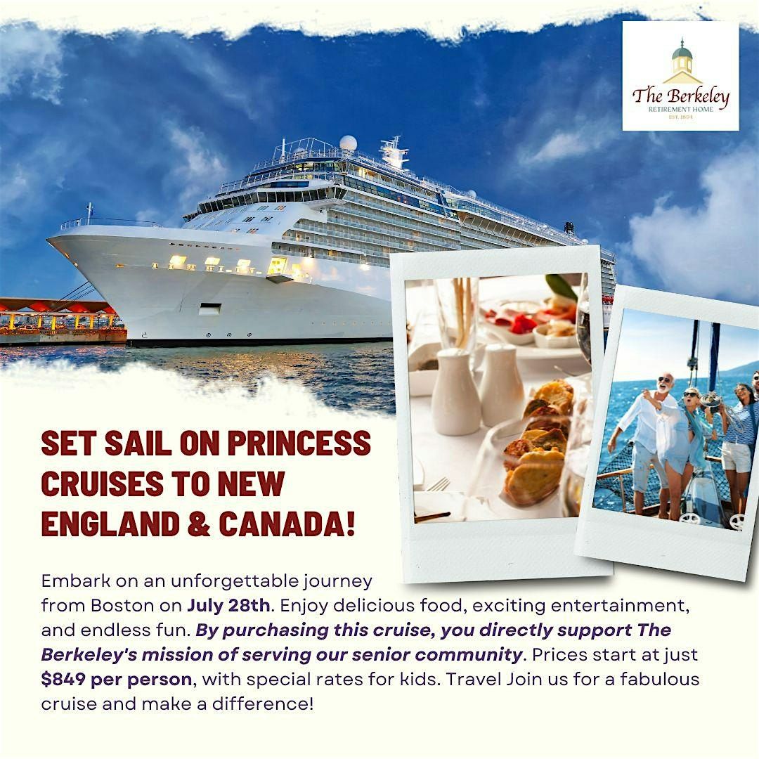 Sail Princess Cruises to New England  and Canada