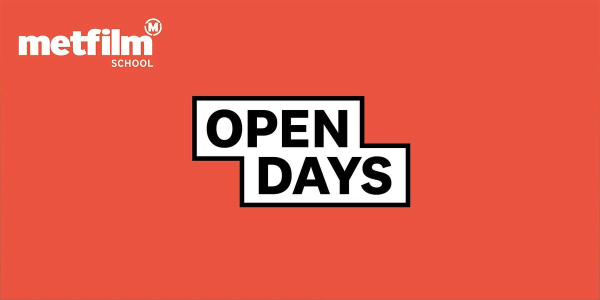 MetFilm School Manchester Undergraduate Open Day 23\/11\/2024