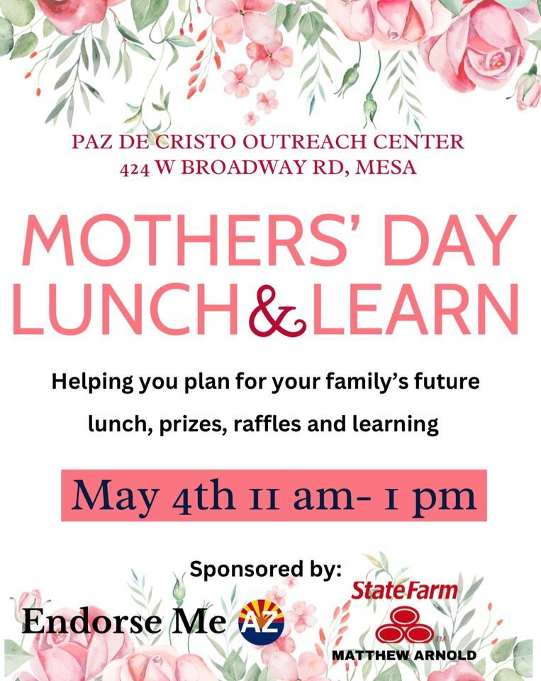 Mother\u2019s Day Lunch & Learn 