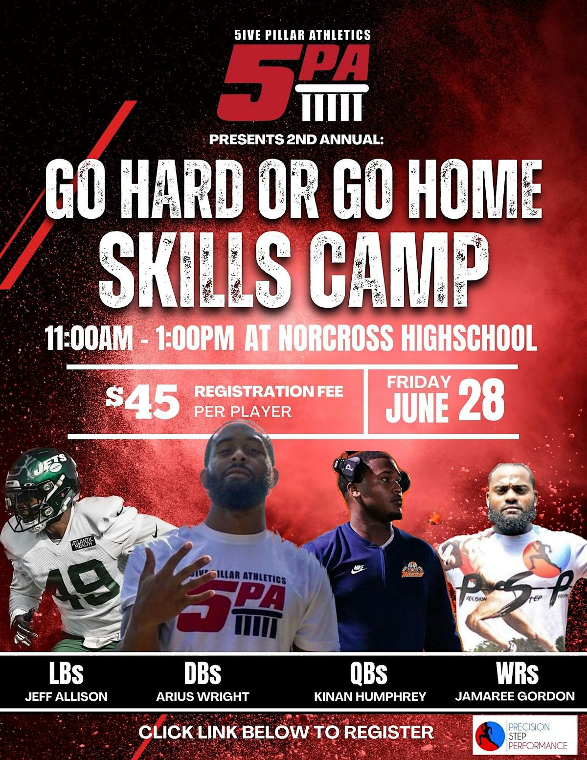 Go Hard or Go Home Skills Camp