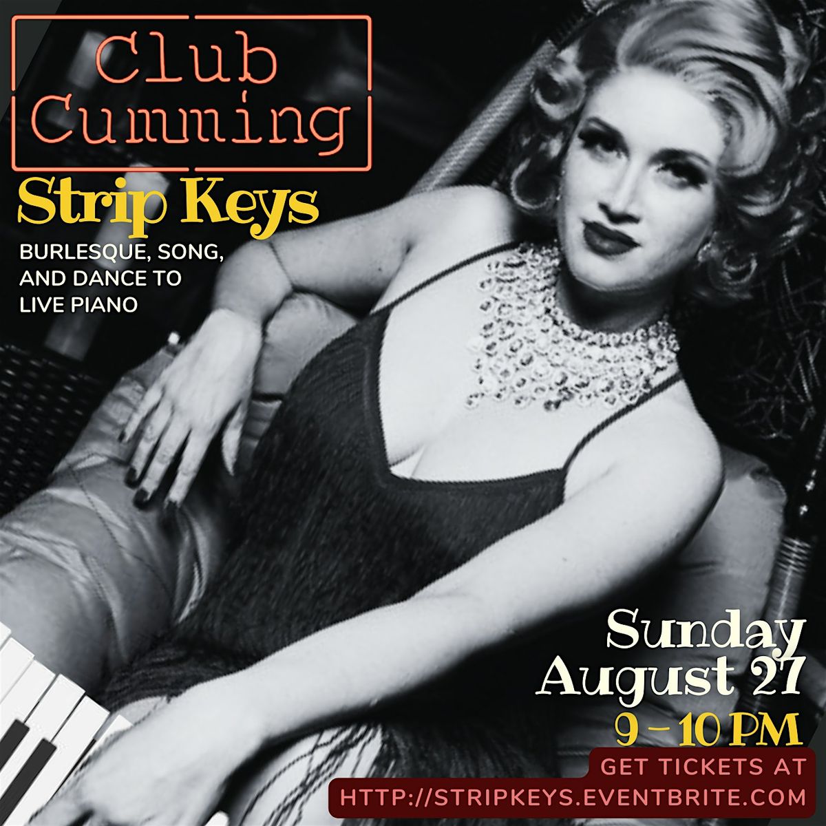 Strip Keys: A Live Piano Burlesque Cabaret Show