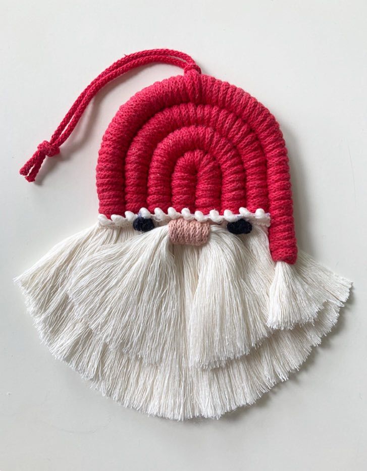 Macrame - Santa 