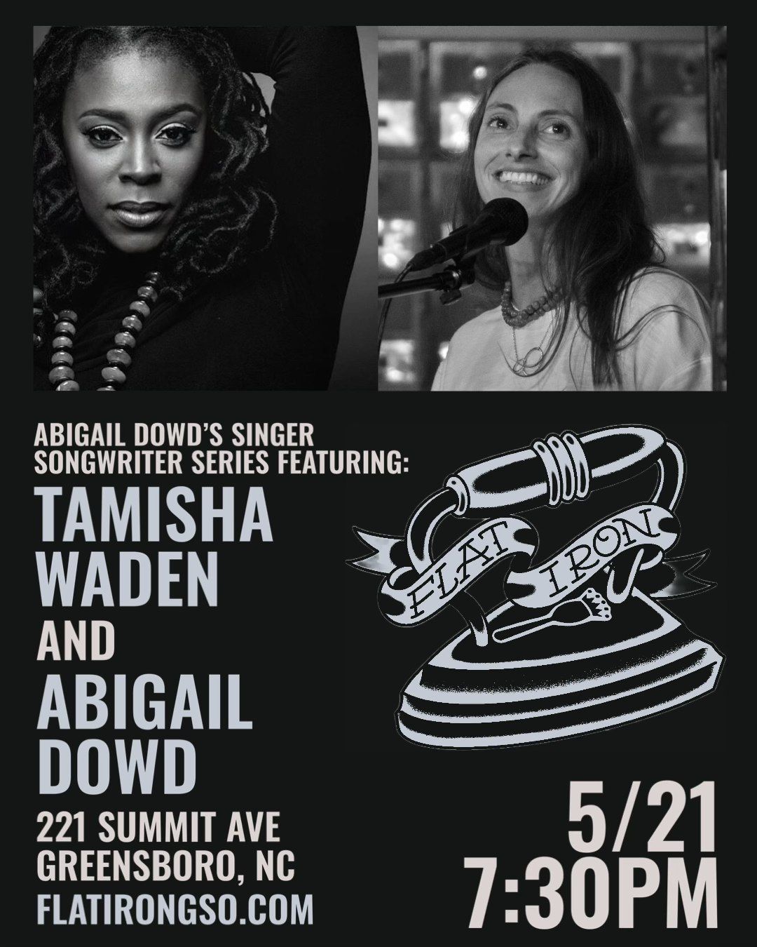 Abigail Dowd's Singer Songwriter Series ft Abigail Dowd + Tamisha Waden