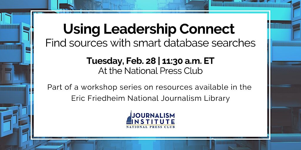 Using Leadership Connect: Find sources with smart database searches ...