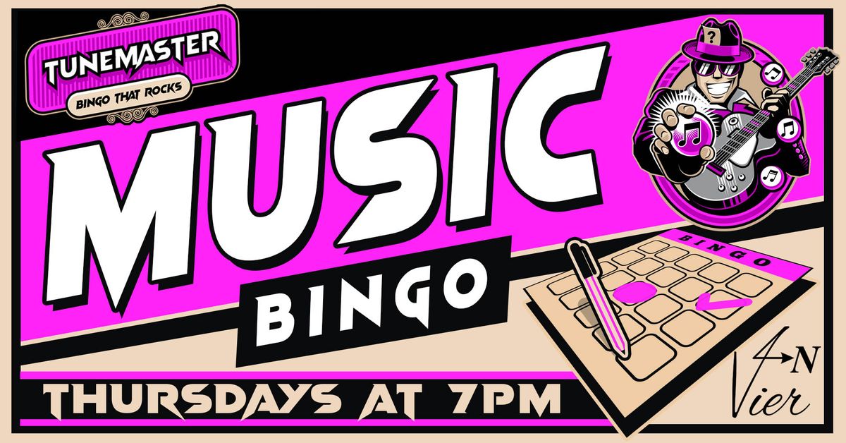 \ud83c\udfb5\ud83c\udfb8 Music Bingo at Vier North!