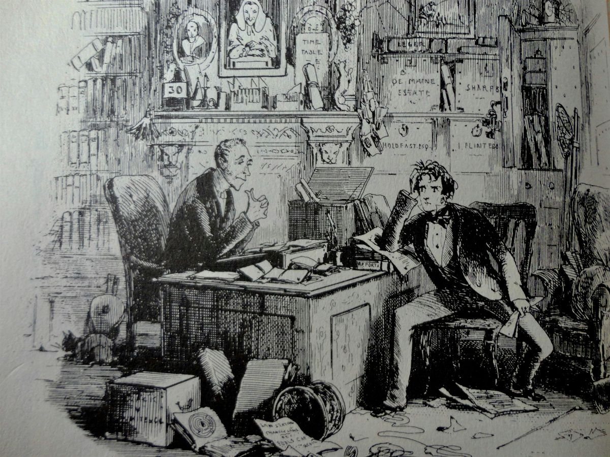 Charles Dickens and  His Illustrators