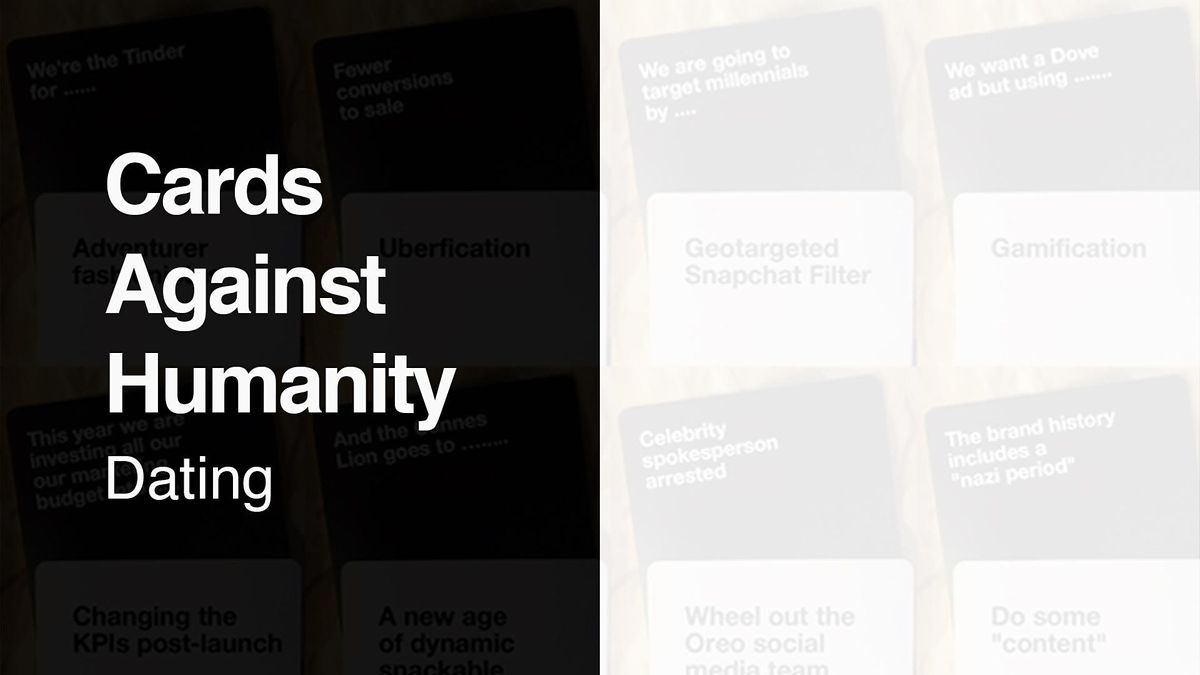 Cards Against Humanity Dating  - Bristol