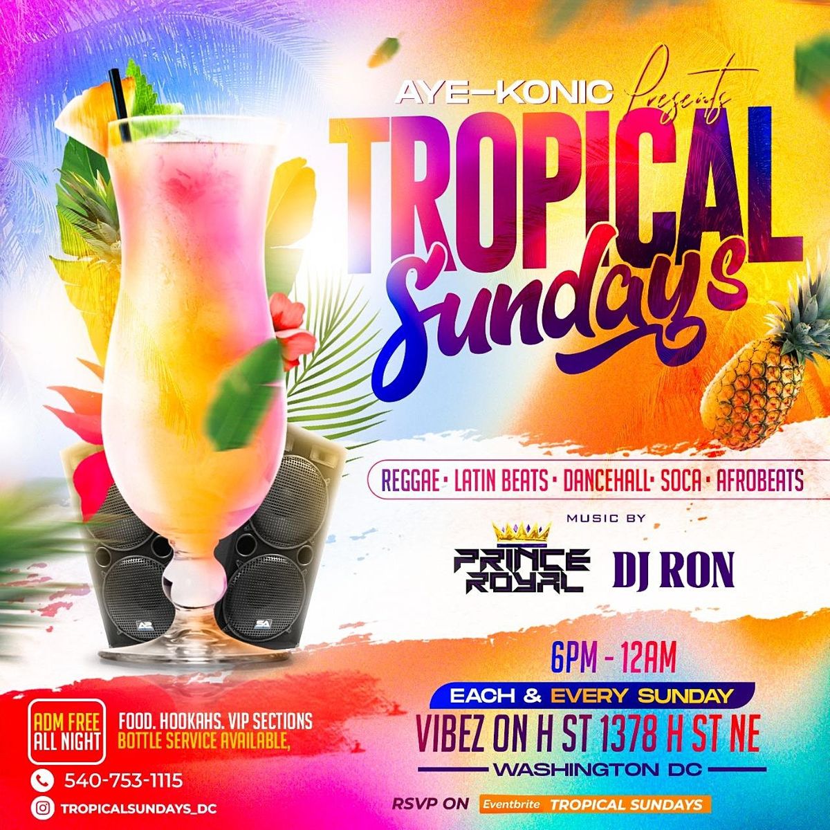 Tropical Sunday DC!