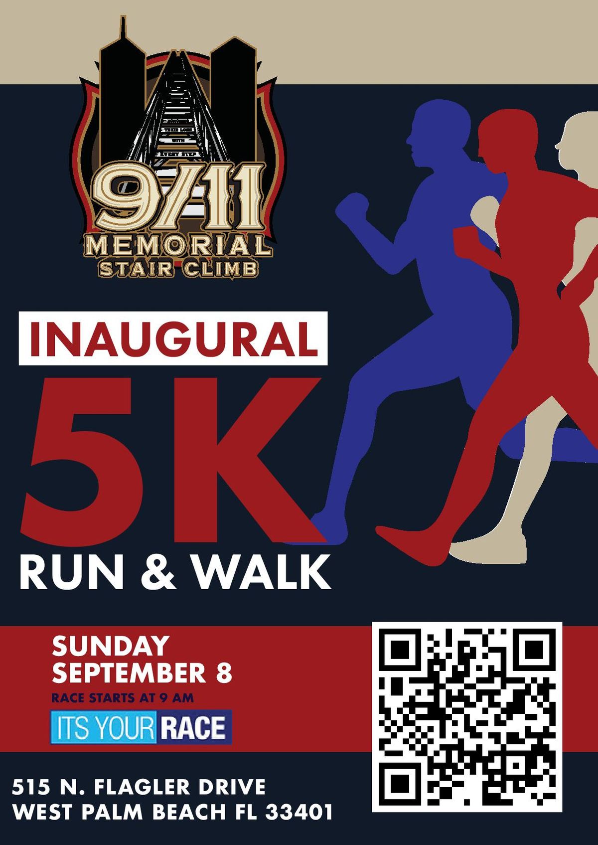 TEAMING UP FOR A GOOD CAUSE - 9\/11 MEMORIAL STAIR CLIMB INAUGURAL 5K RUN & WALK 