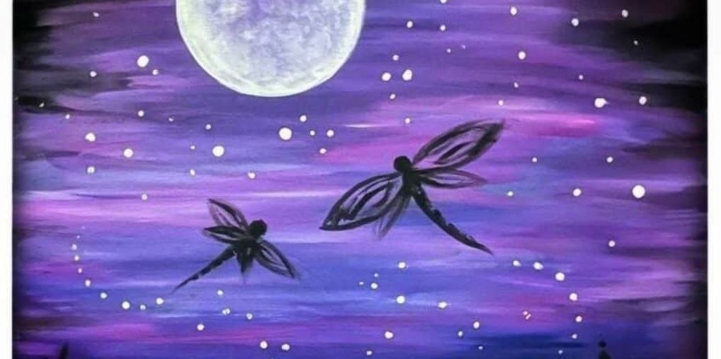 Mystical Dragonflies - Painting Class