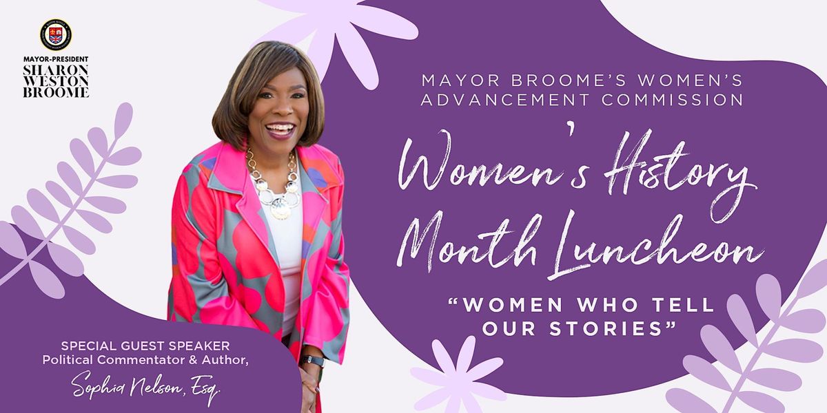 Women's History Month Luncheon 2023