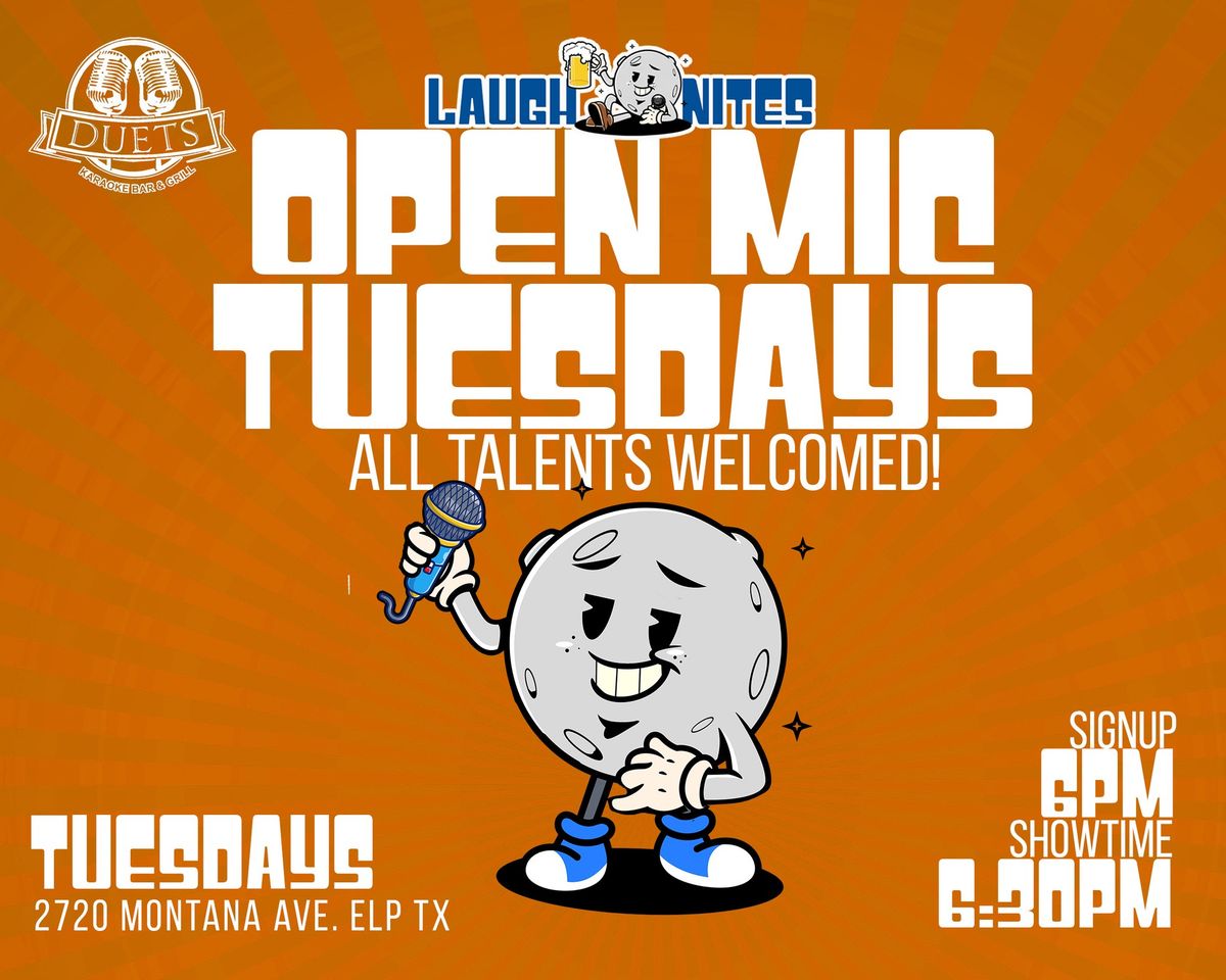 All-Talent Open-Mic Tuesday at Duet's Karaoke Bar & Grill