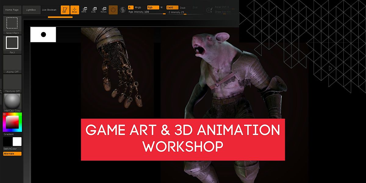 Game Art Workshop: Creature Creation in ZBrush | Campus Hamburg