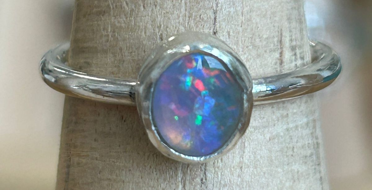 Precious Australian Opal Ring (or pendant) workshop - St Austell - \u00a3160pp - Canny Goose