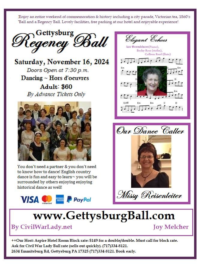 Gettysburg Regency Ball