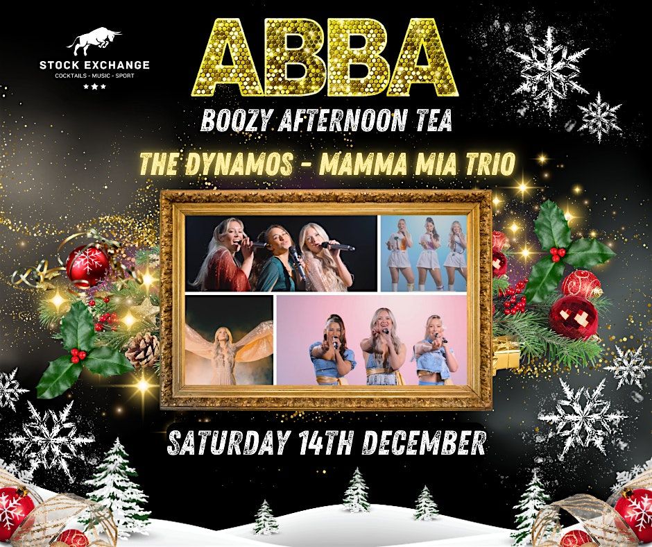 ABBA Boozy Afternoon Tea - Featuring The Dynamos Mamma Mia Trio