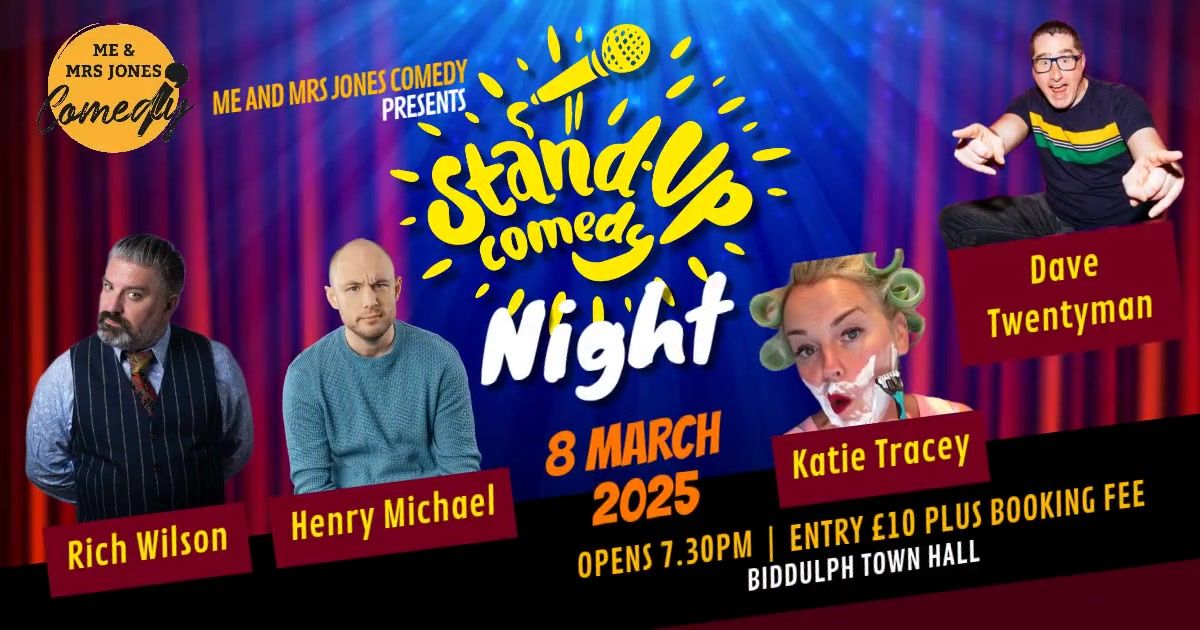 Stand Up Comedy Biddulph