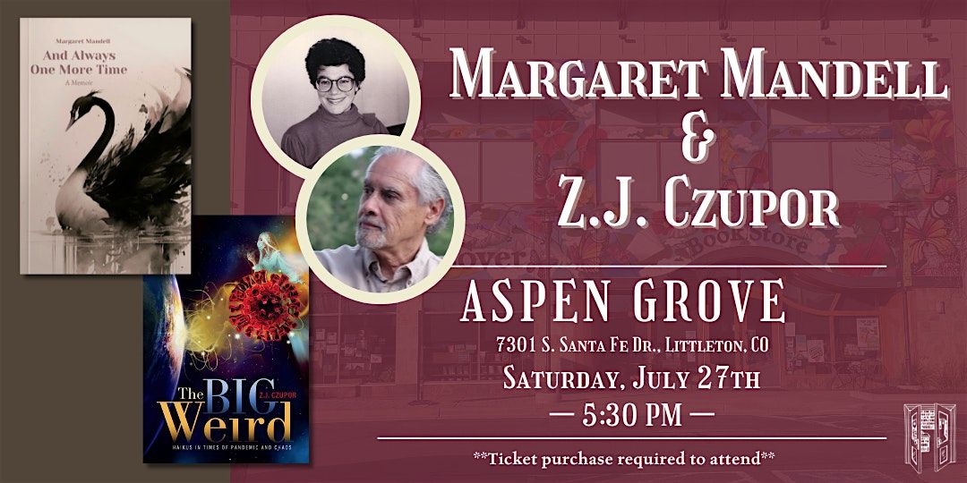 Margaret Mandell and Z.J. Czupor Live at Tattered Cover Aspen Grove