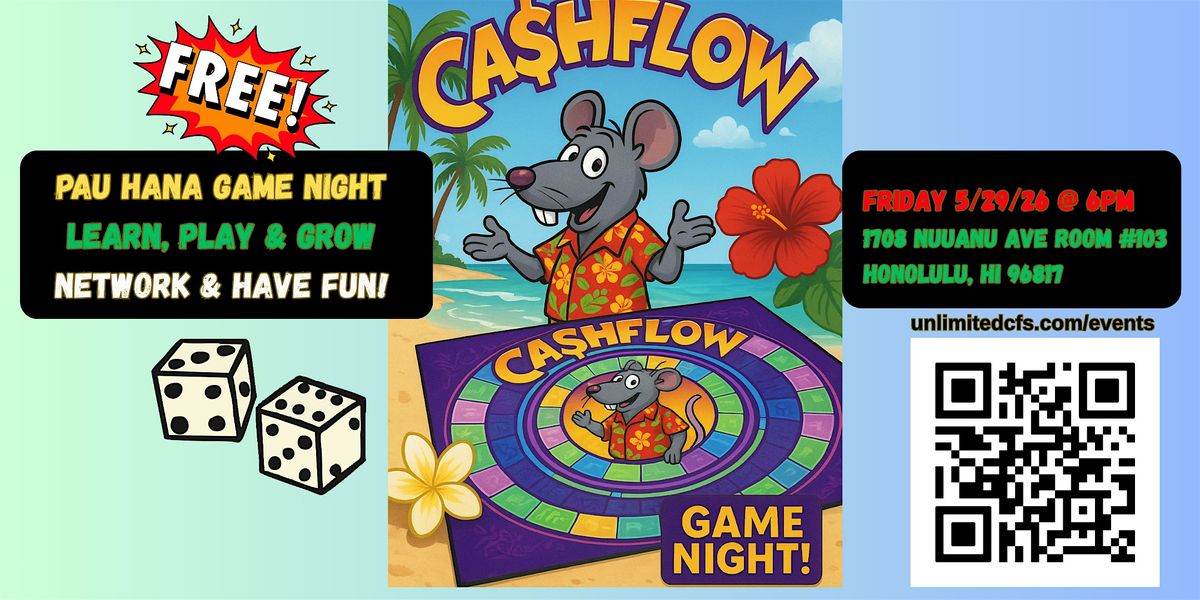 Cashflow Game Night + Networking
