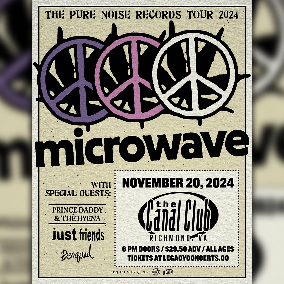 Microwave at Canal Club