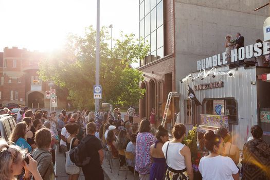 Rumble 430!!! It's been 2 years since our wedding on the roof!