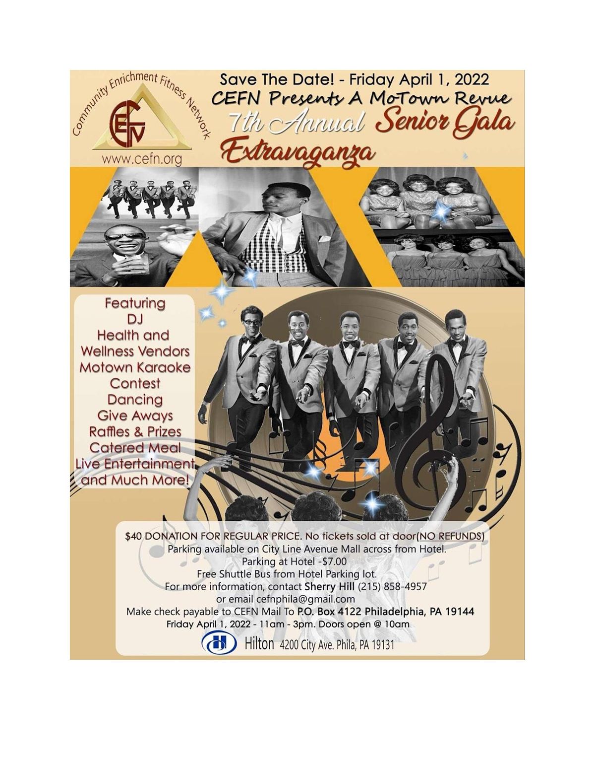 A Motown Revue: CEFN's 7th Annual Senior Gala Extravaganza