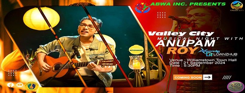 Valley City Musical Night with Anupam Roy