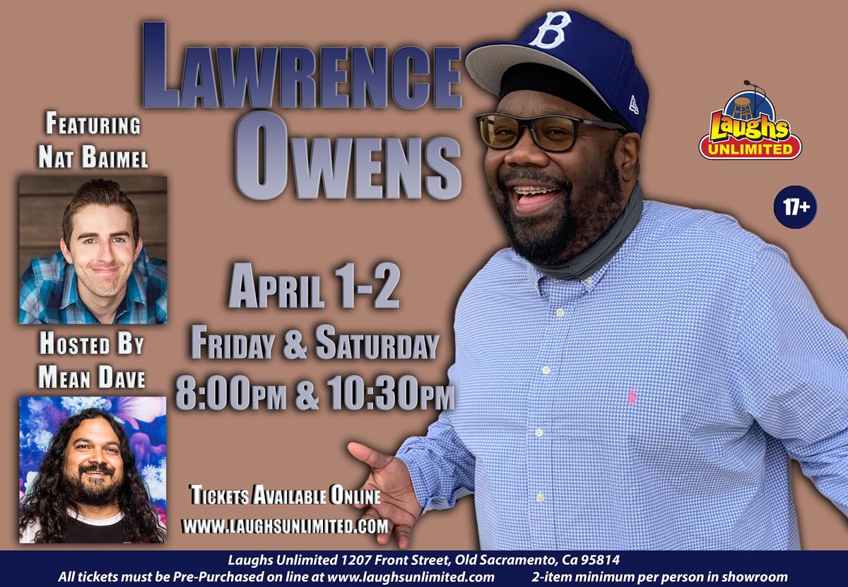 LAWRENCE OWENS featuring Nat Baimel, Laughs Unlimited, Sacramento, 2