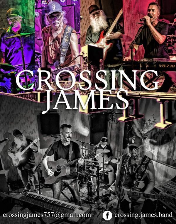 Crossing James Band returns to Jolene's Jan  11th 2025 7:30 pm-11:00pm