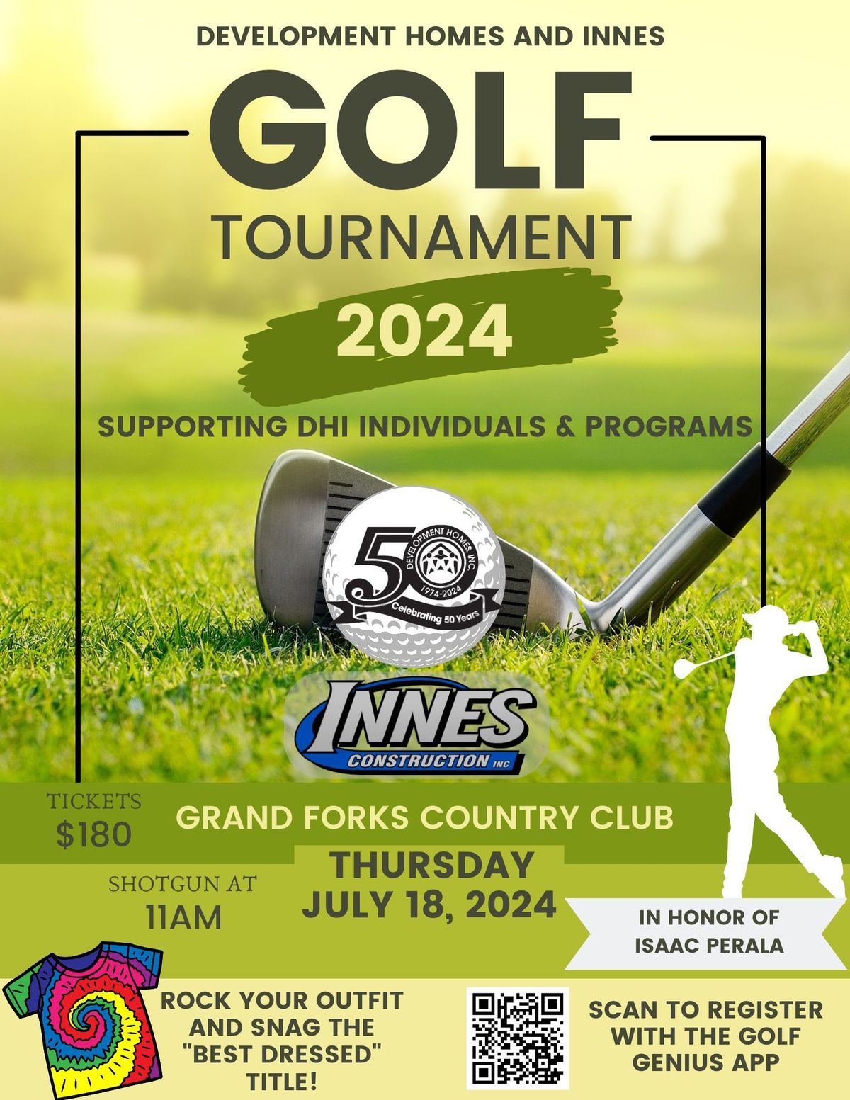 Development Homes, Inc and Innes Construction Golf Tournament