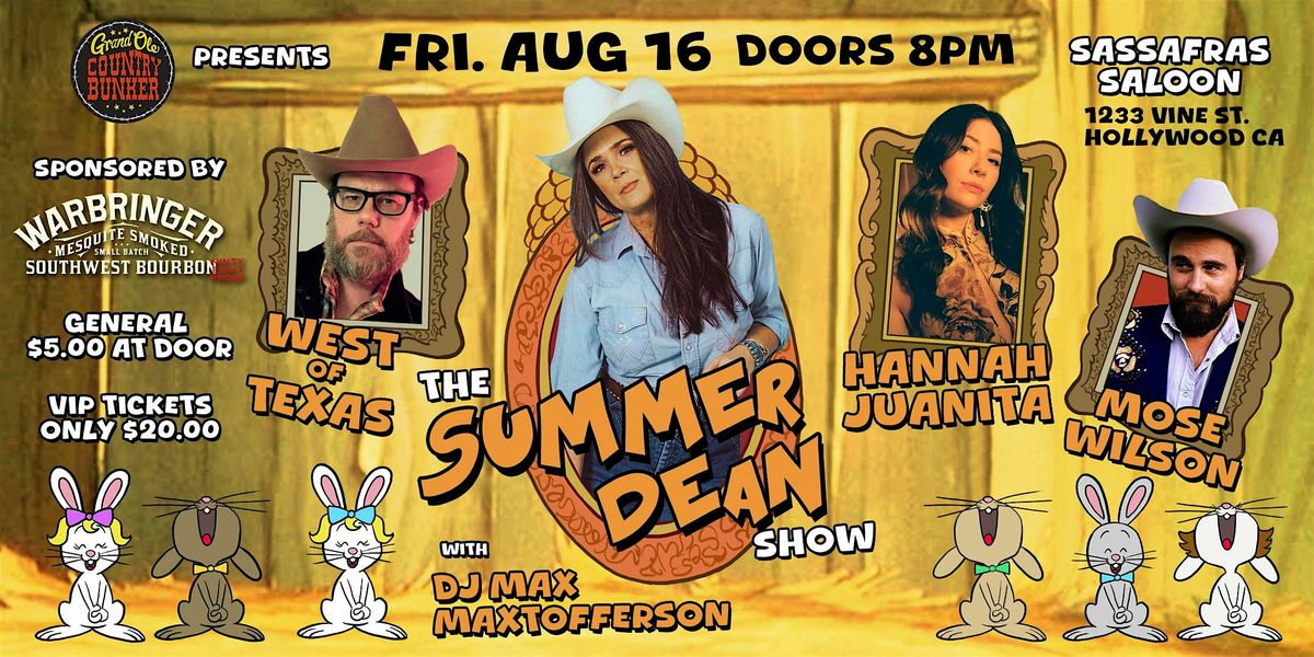 Honky Tonk and Vine : The Summer Dean Show