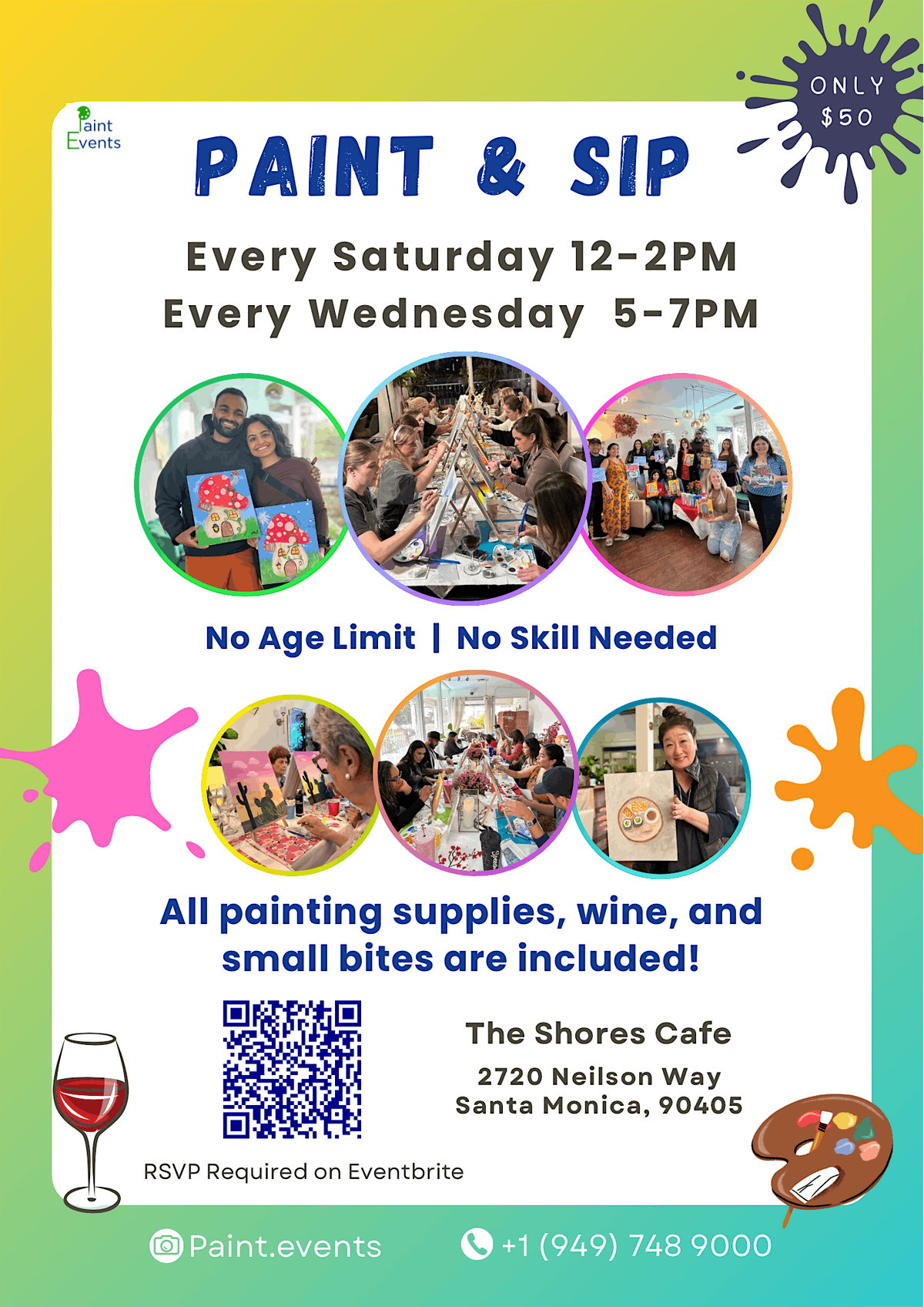 Santa Monica Paint and Sip