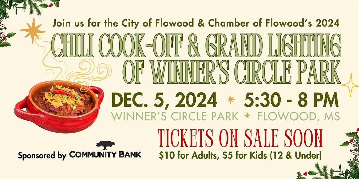 2024 Chili Cook-Off & Grand Lighting of the Park