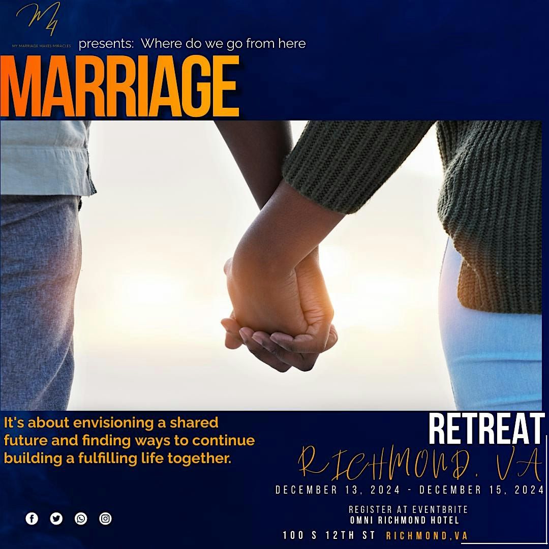 Where do we go from here.  Marriage Retreat