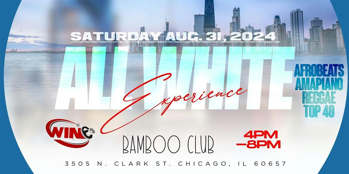 The Rooftop All White Day Party Experience at Bamboo Club Chicago