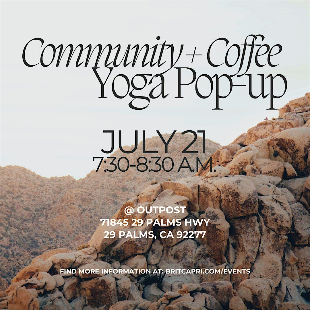 Community + Coffee Yoga Class @ Outpost