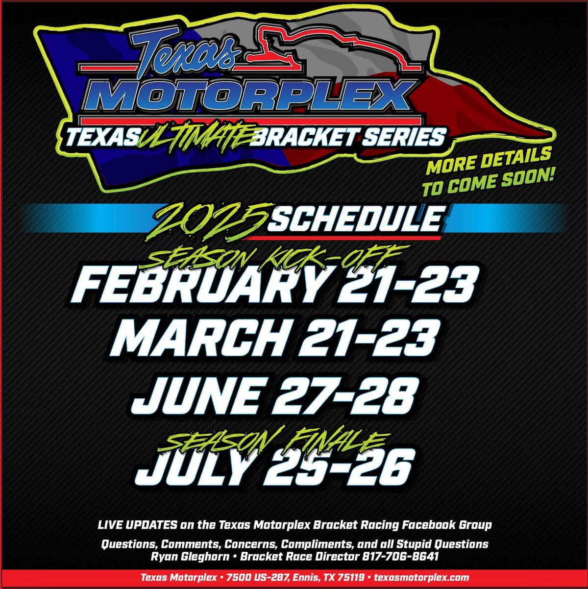 Texas Motorplex NHRA Bracket Series