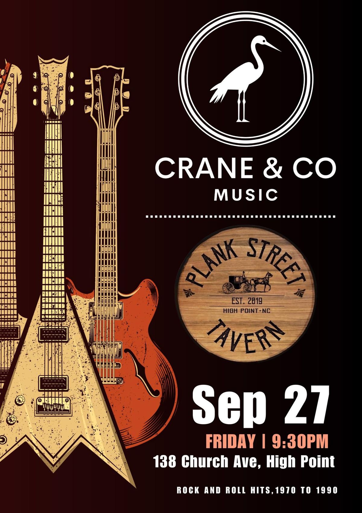 Crane & Co Debuts at Plank Street Tavern