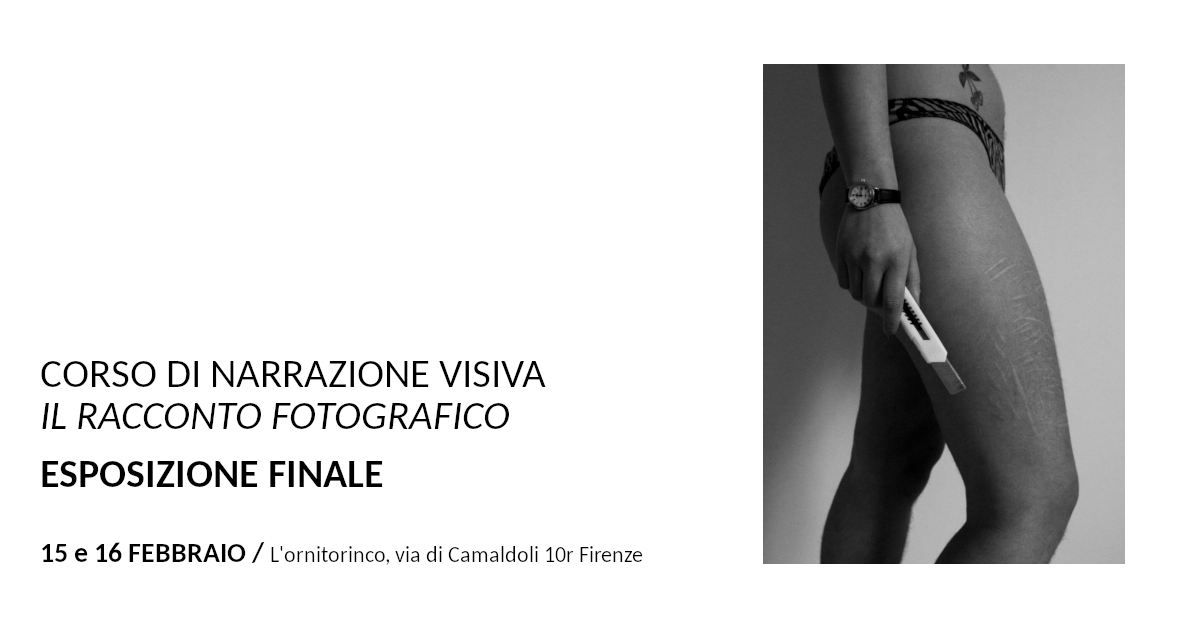 Esposizione finale _ Corso di narrazione visiva