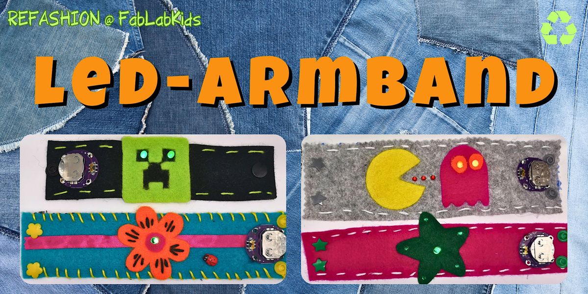 FabLabKids: reFashion - LED-Armband