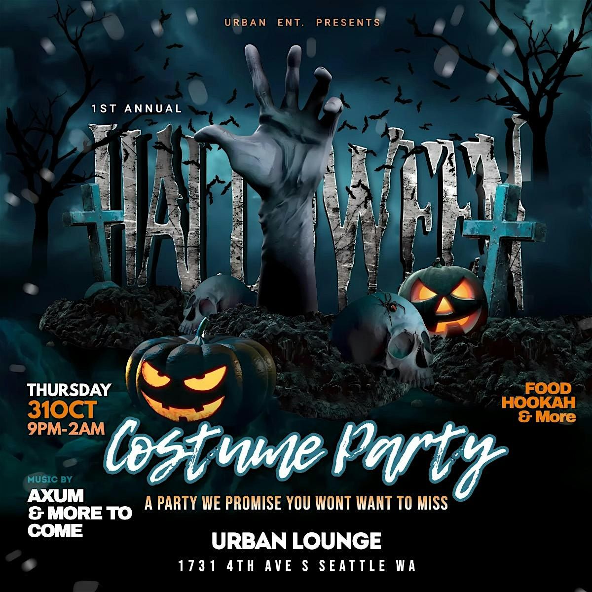 Urban Ent - 1st Annual Halloween Bash!!!