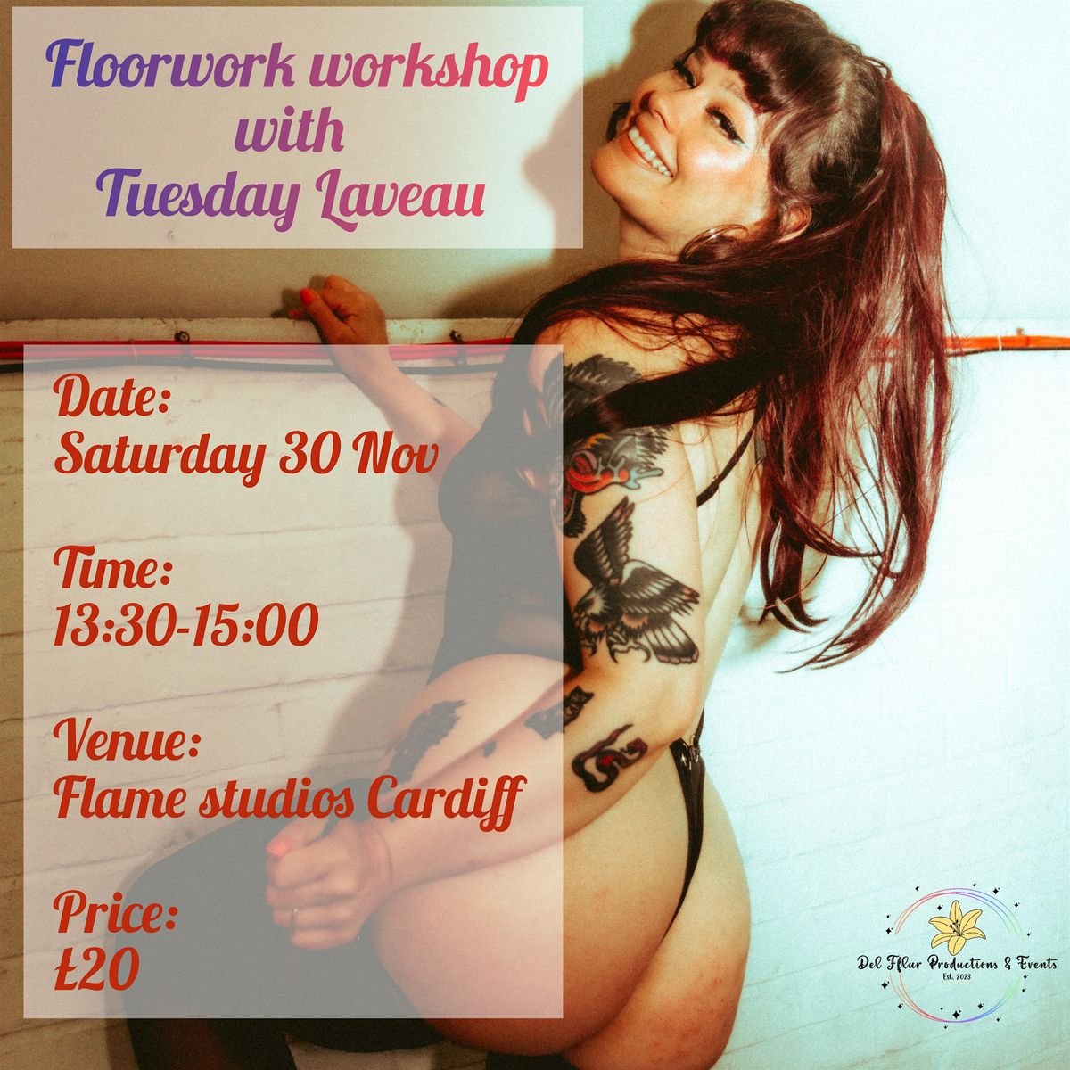 Floorwork workshop with Tuesday Laveau