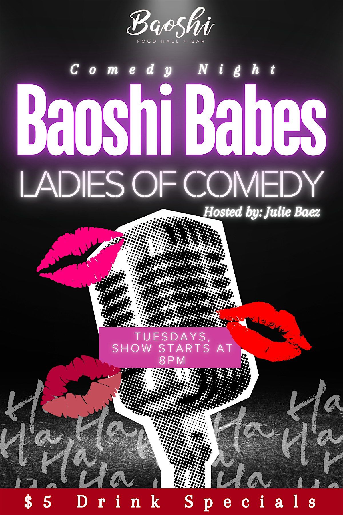 Tuesday Comedy Night at Baoshi!