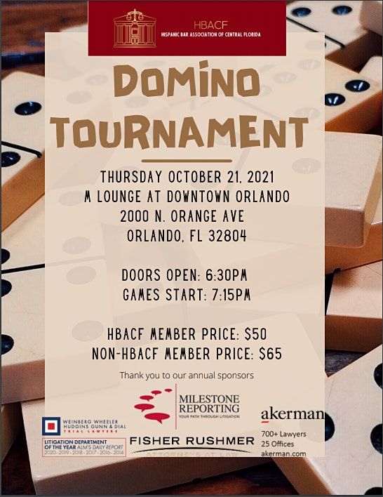 HBACF Domino Tournament
